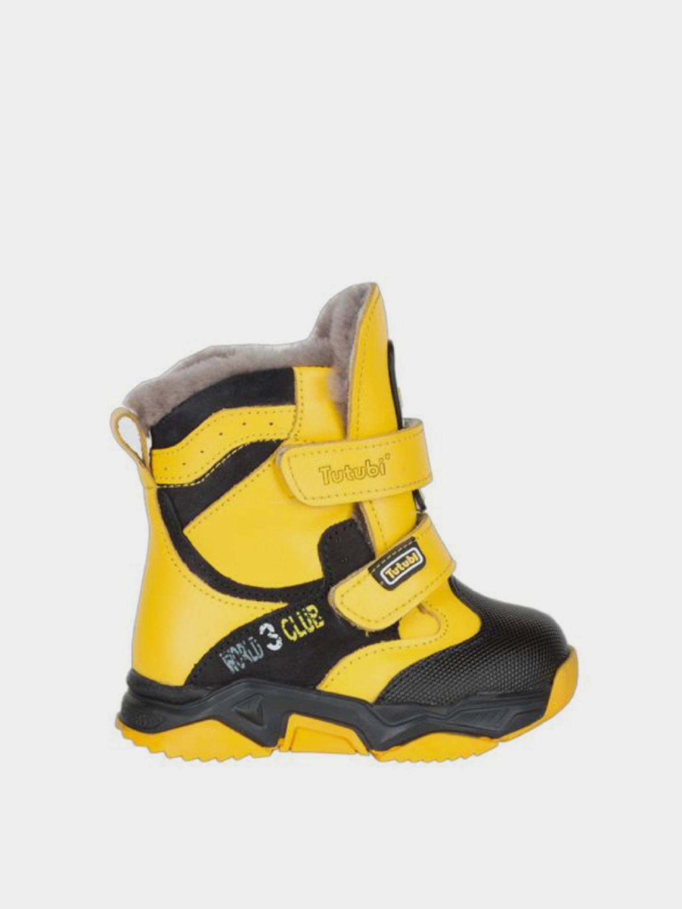Ботинки Tutubi модель 936-01-Black.Yellow Фото