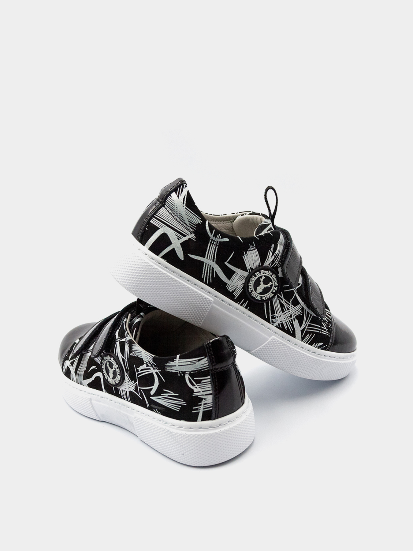 Кеды низкие Tutubi модель 2209-02-White.Black Фото