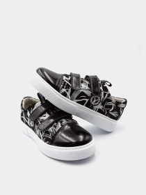 Кеды низкие Tutubi модель 2209-02-White.Black Фото