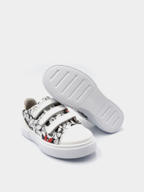 Кеды низкие Tutubi модель 2241-02-White.Black Фото