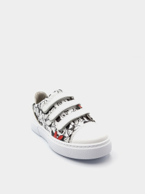 Кеды низкие Tutubi модель 2241-02-White.Black Фото