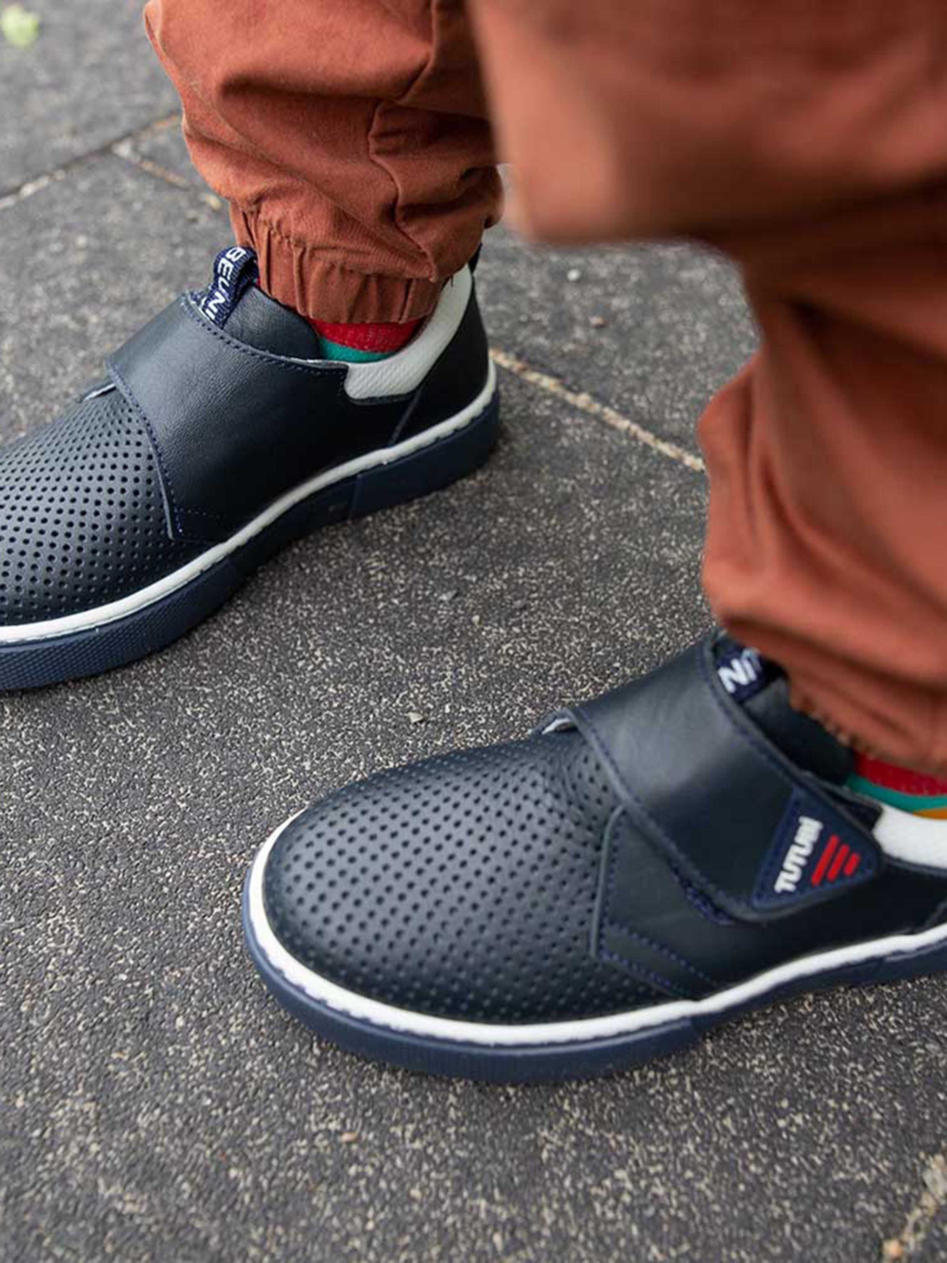 Кроссовки повседневные Tutubi модель 1813-01-Blue Фото