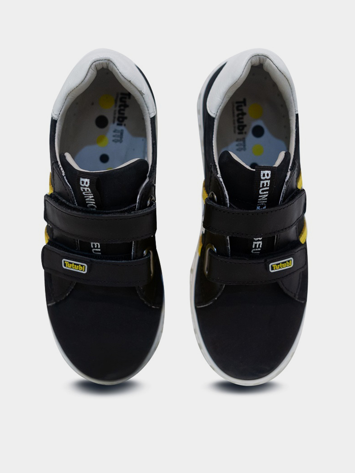 Кеды низкие Tutubi модель 1800-01-Black Фото