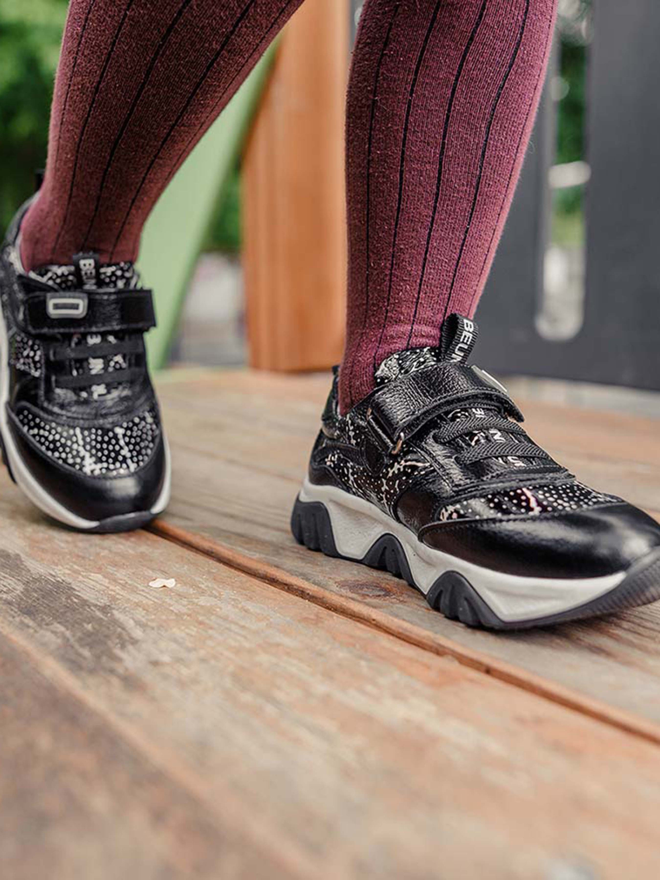 Кроссовки повседневные Tutubi модель 1806-06-Black Фото