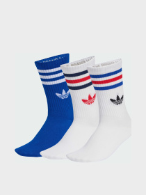 Три пари шкарпеток 3-Stripes Crew модель KD8252 Фото