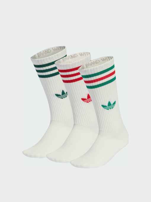 Три пари шкарпеток 3-Stripes High Crew модель KD8239 Фото