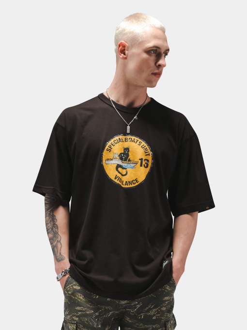 Футболки и поло Alpha Industries модель UTO56000PK_001 Фото