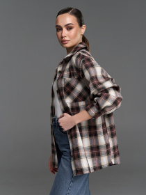 Рубашка повседневная ISSA Plus модель 15512_мультиколор Фото