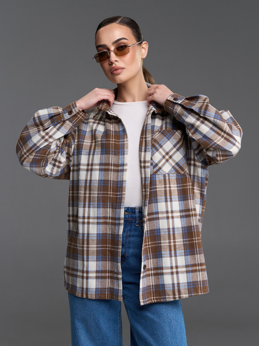 Рубашки модель 15513_мультиколор Фото