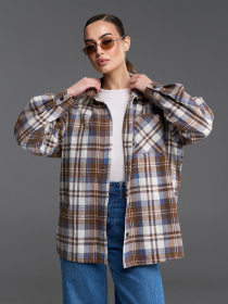 Рубашка повседневная ISSA Plus модель 15513_мультиколор Фото