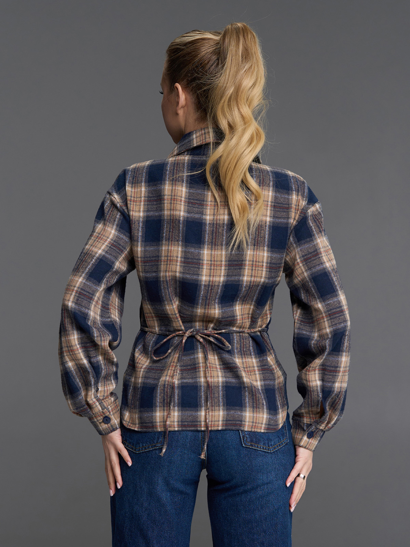 Рубашка повседневная ISSA Plus модель 15524_мультиколор Фото