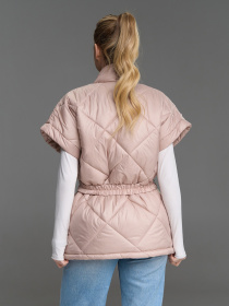 Утепленный жилет ISSA Plus модель SA-685_бежевый Фото