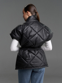 Утепленный жилет ISSA Plus модель SA-685_черный Фото