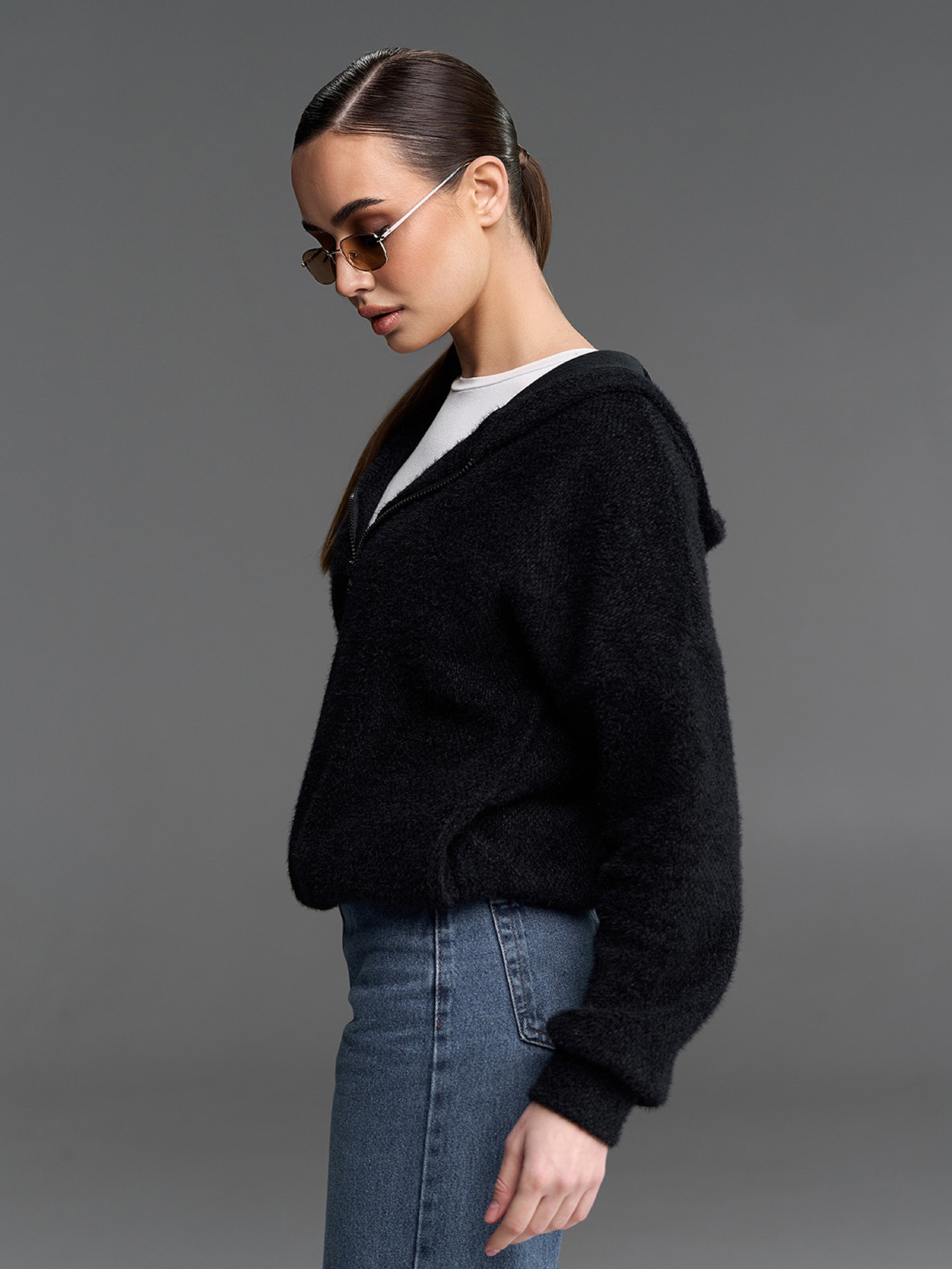 Толстовки модель SA-701_черный Толстовки модель SA-701_черный Фото