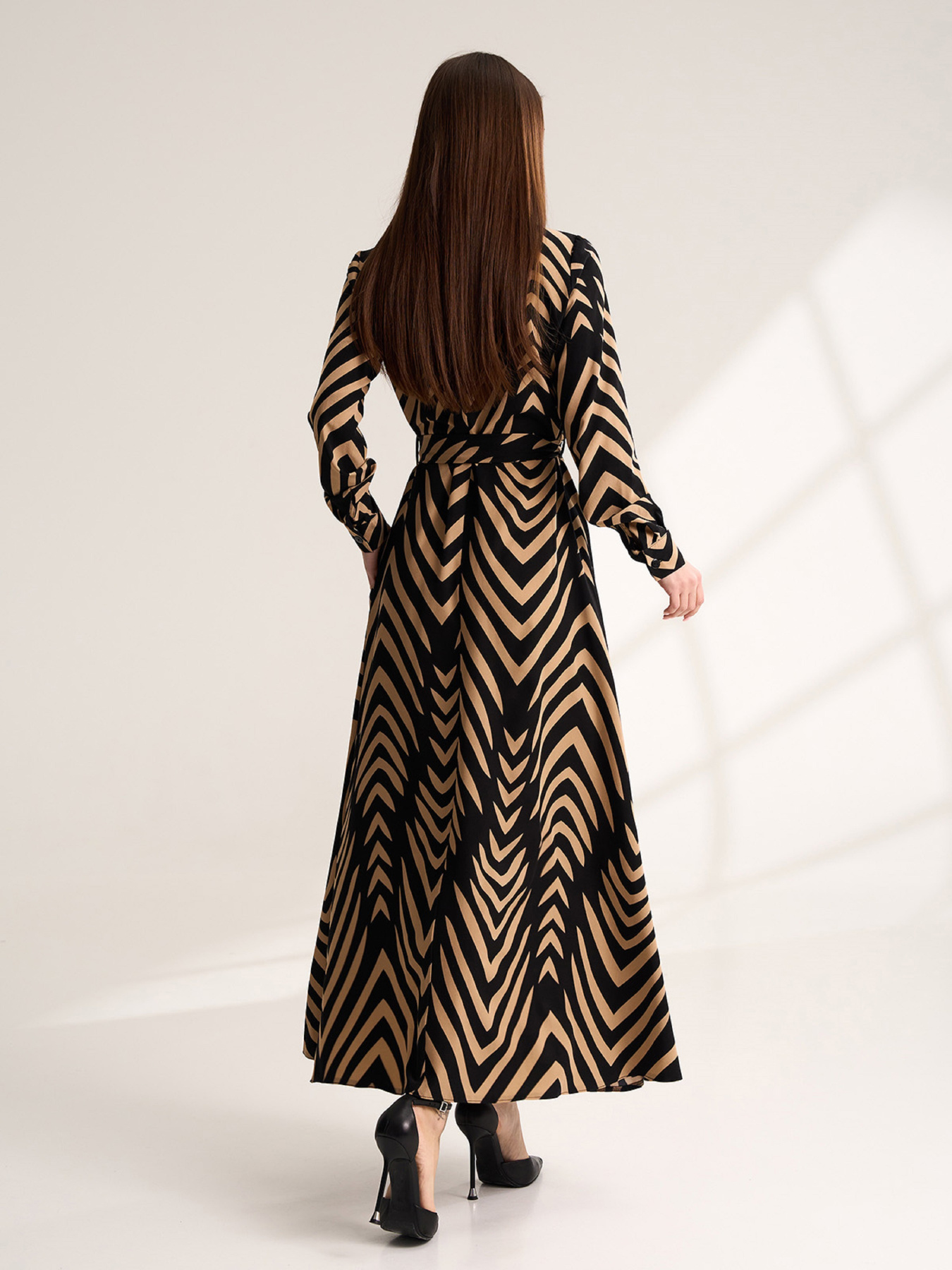 Сукня максі ISSA Plus модель SA-702_черный Фото