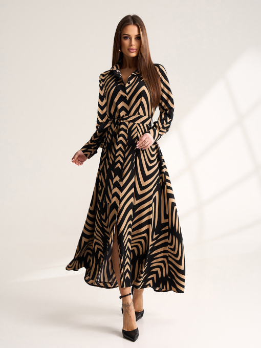 Сукня максі ISSA Plus модель SA-702_черный Фото