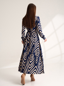 Платья модель SA-702_темно-синий Фото