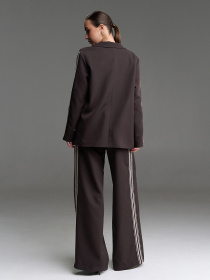 Костюмы модель SA-659A_темно-коричневый Фото