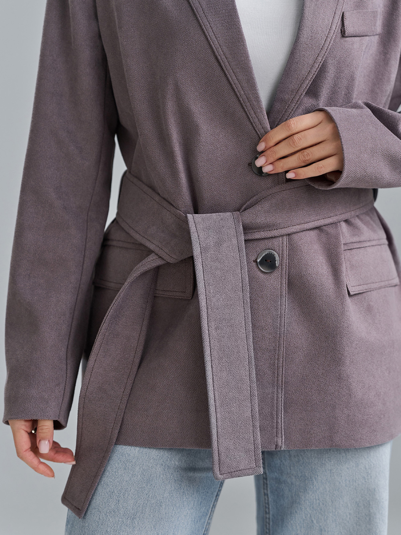 Піджаки модель SA-695_серый Піджаки модель SA-695_серый Фото