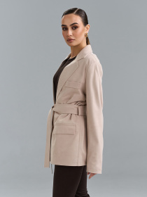 Жакет ISSA Plus модель SA-695_бежевый Фото