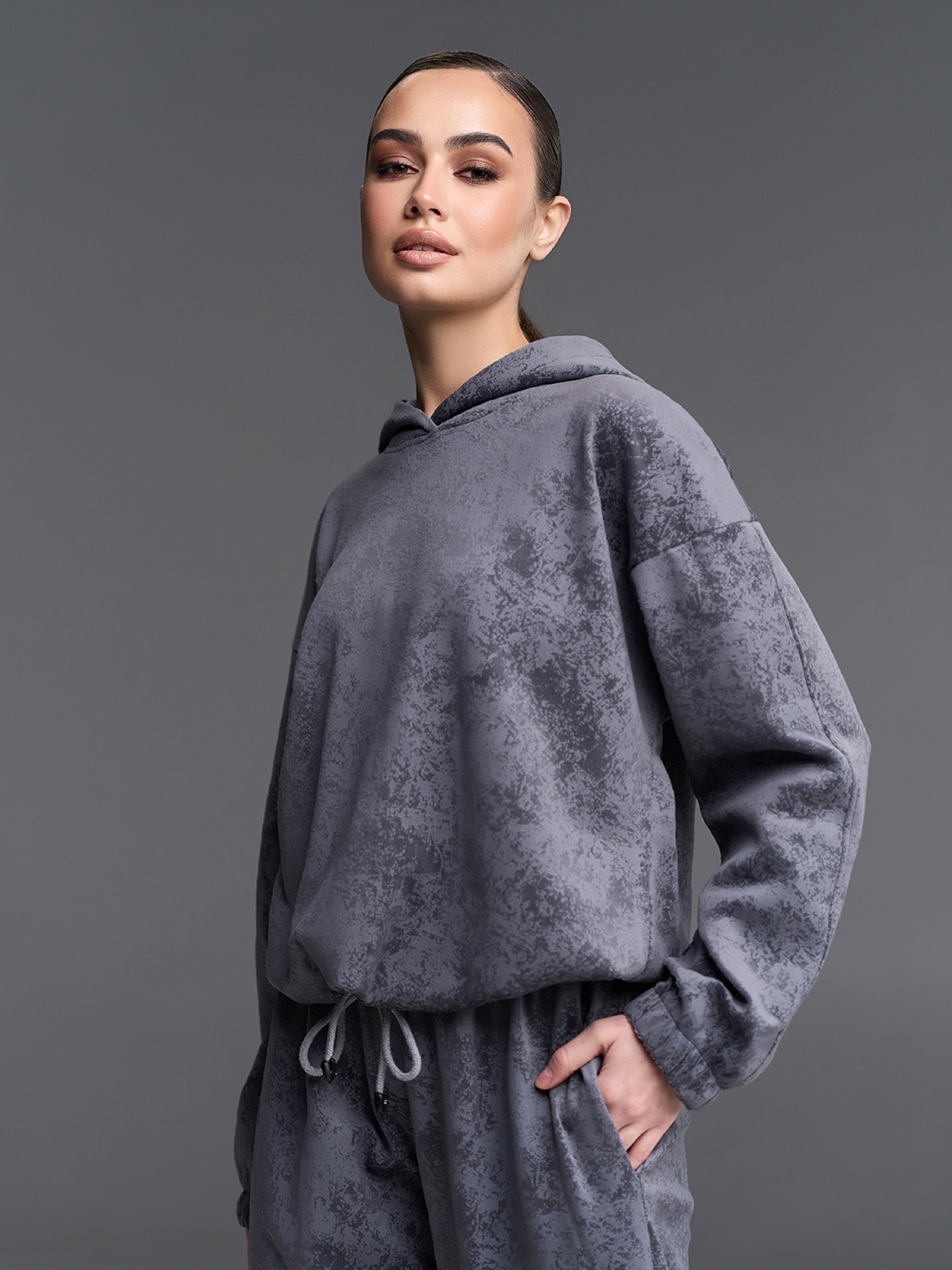 Спортивный костюм ISSA Plus модель 15480_серый Фото