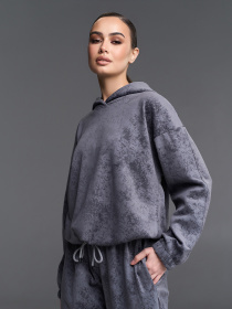 Спортивный костюм ISSA Plus модель 15480_серый Фото