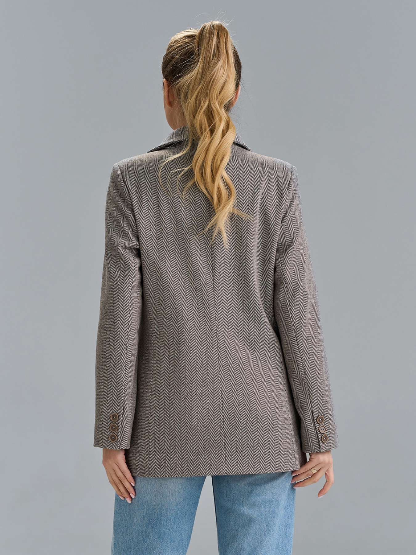 Піджак ISSA Plus модель 15514_серый Фото