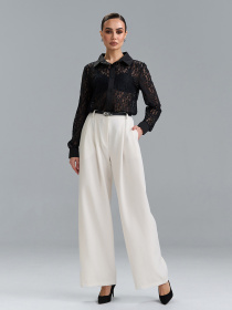 Рубашка повседневная ISSA Plus модель 15517_черный Фото