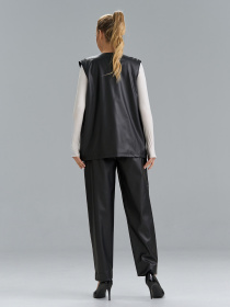 Повсякденний костюм ISSA Plus модель 15525_черный Фото