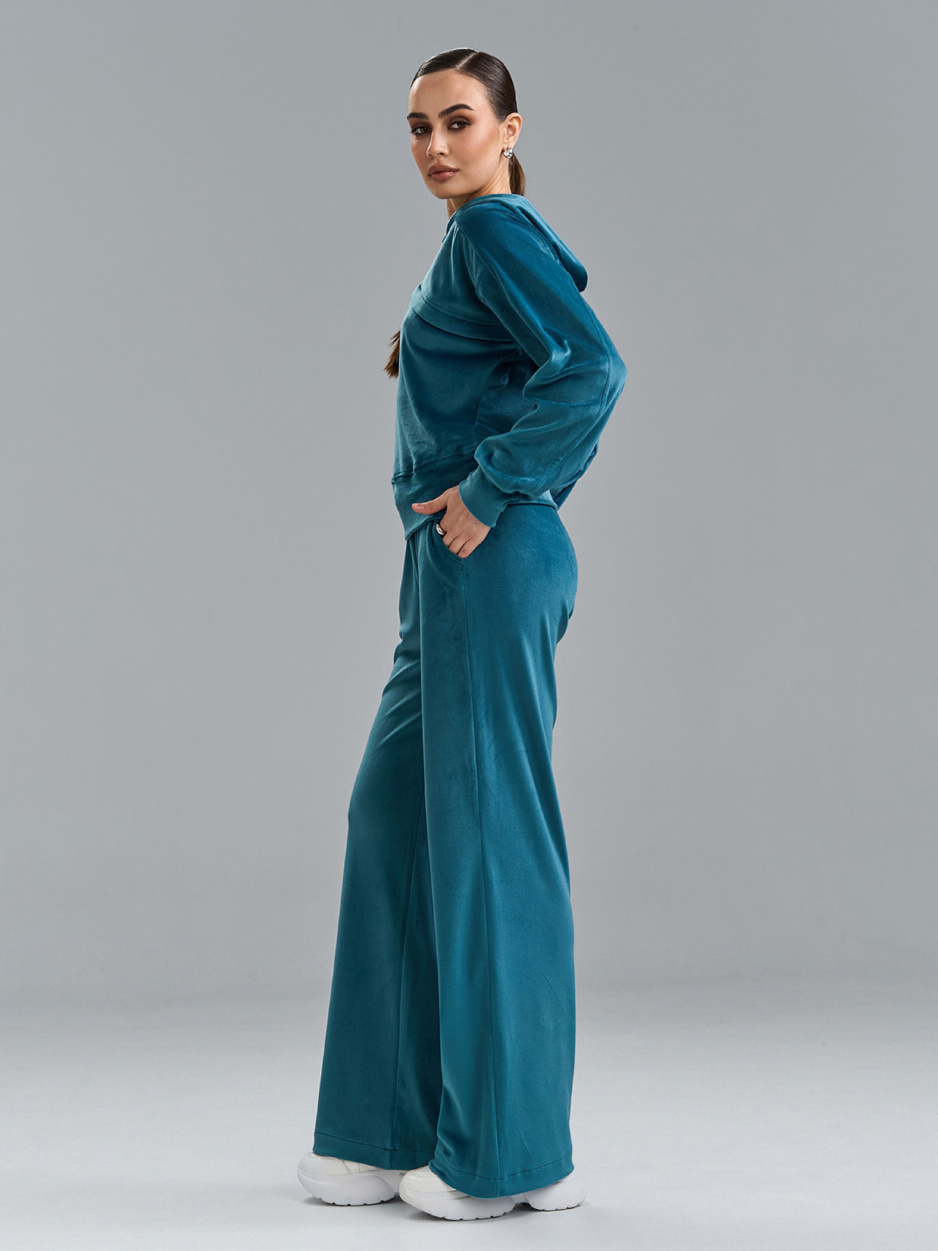 Спортивный костюм ISSA Plus модель 15526_бирюзовый Фото