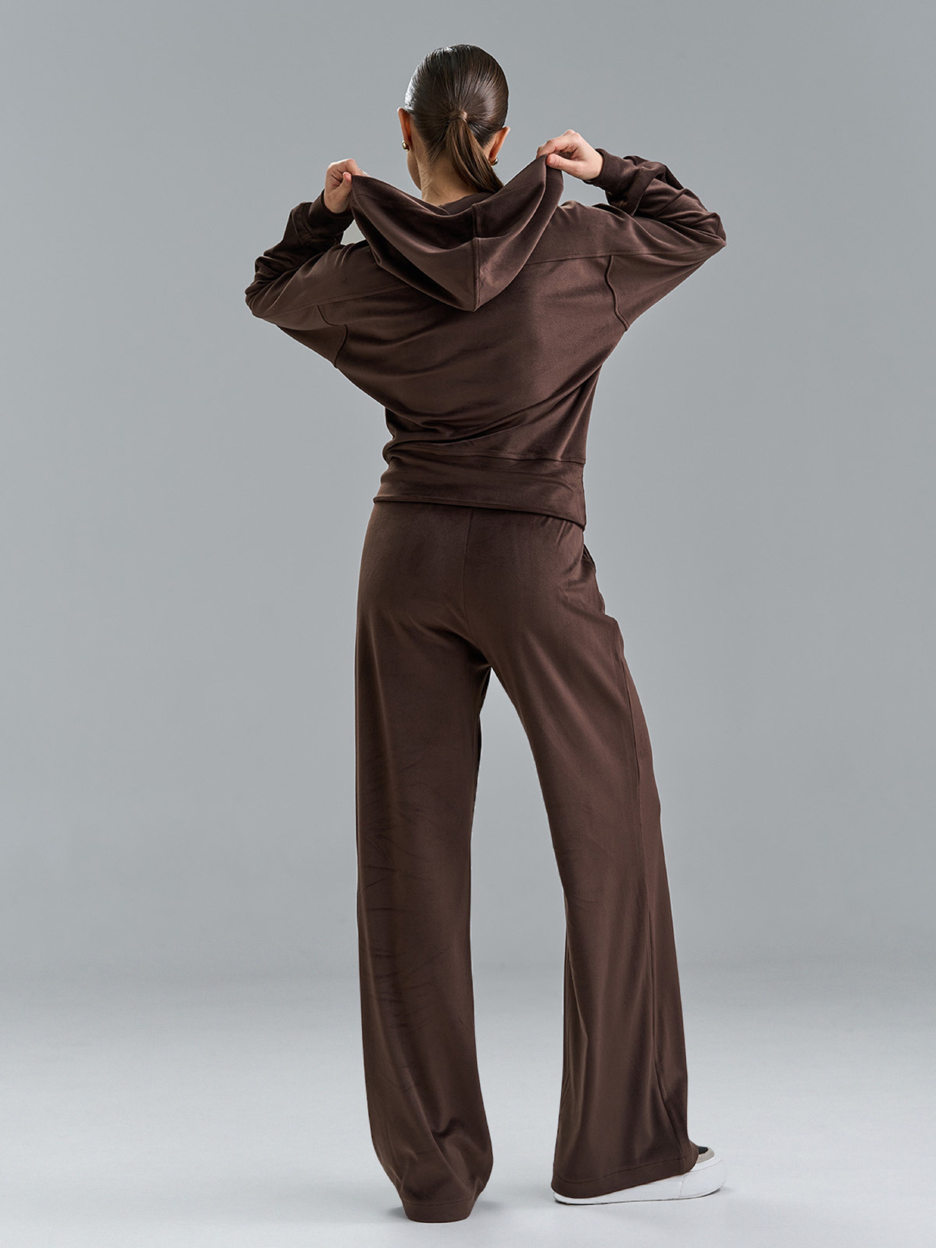 Спортивный костюм ISSA Plus модель 15526_темно-коричневый Фото