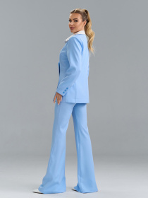 Жіночі костюми модель 15527_голубой Жіночі костюми модель 15527_голубой Фото