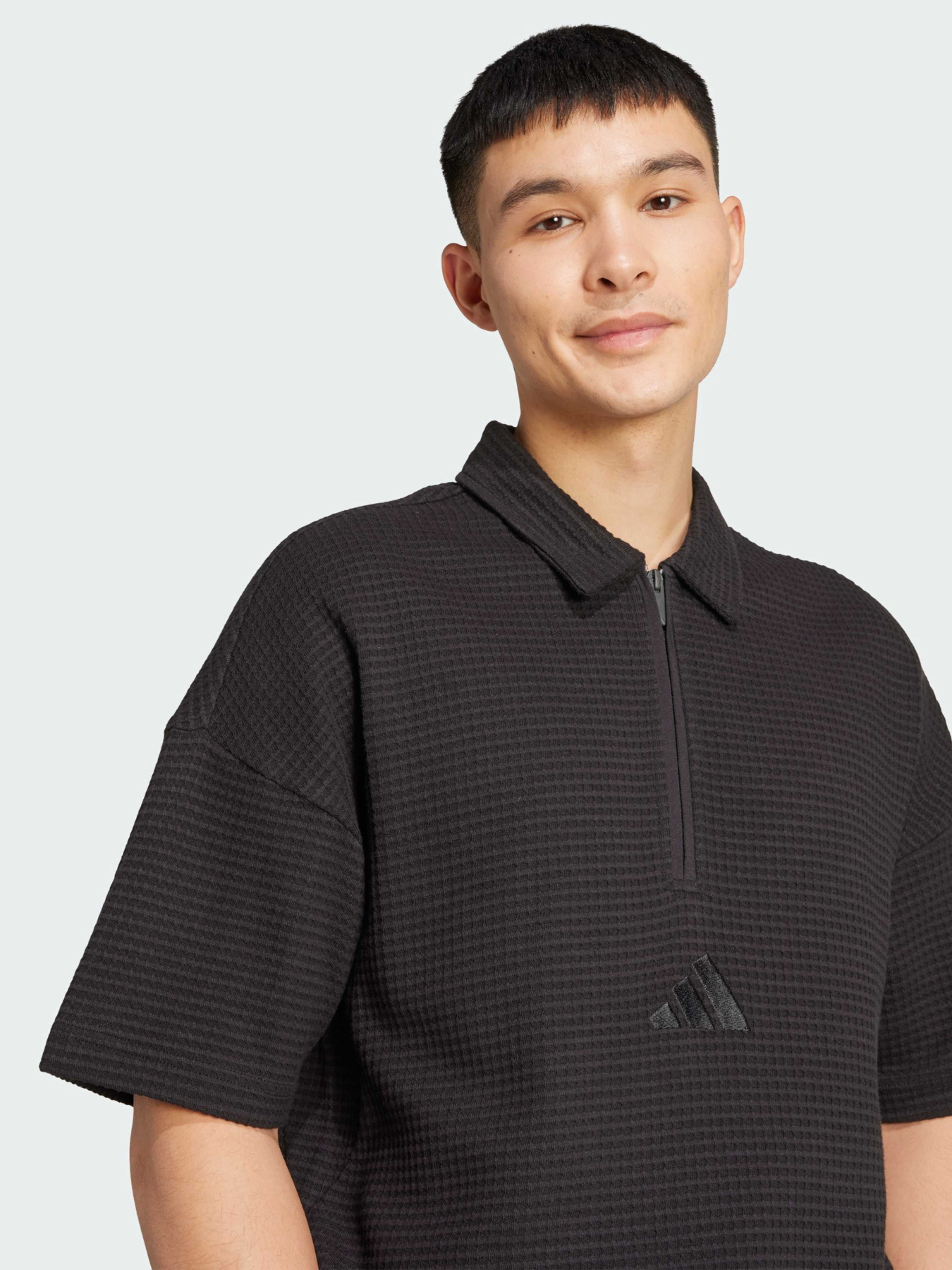 Футболка-поло All SZN Waffle Knit Half-Zip модель JL6545 Фото