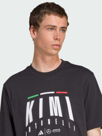 Футболка Mercedes - AMG Petronas Formula One Team Kimi Antonelli модель JZ8910 Фото