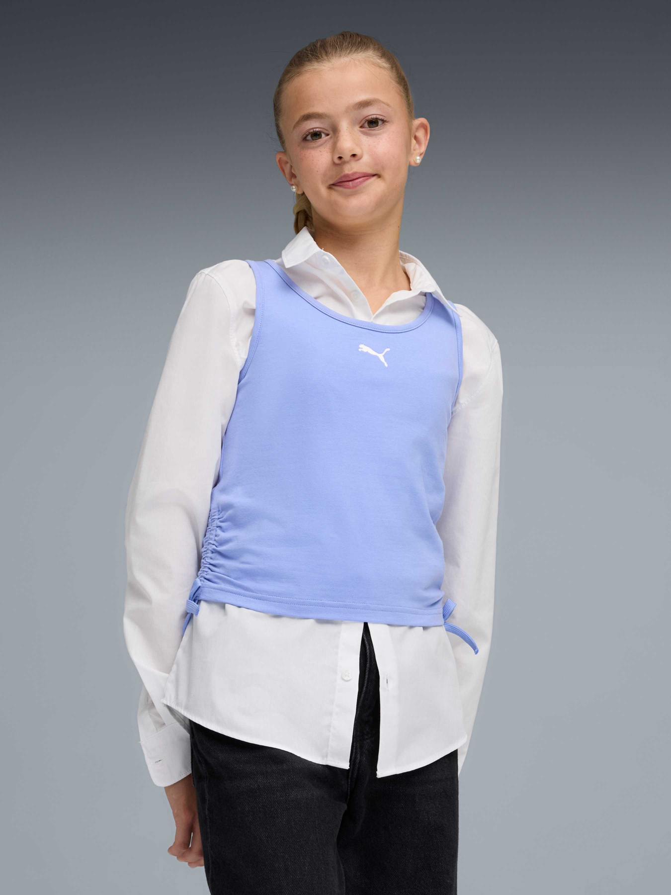 Спортивная майка PUMA Ess Slim Knotted Tank модель 691723 Фото