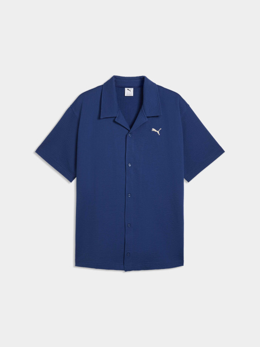 Рубашка повседневная PUMA Ess Elevated Material Shirt модель 694394 Фото