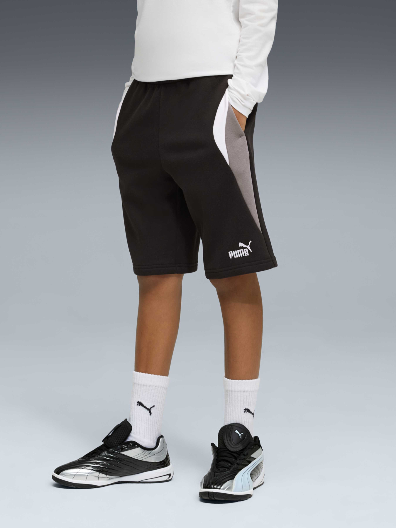 Дитячі шорти Essentials Block Shorts Youth модель 692515 Фото