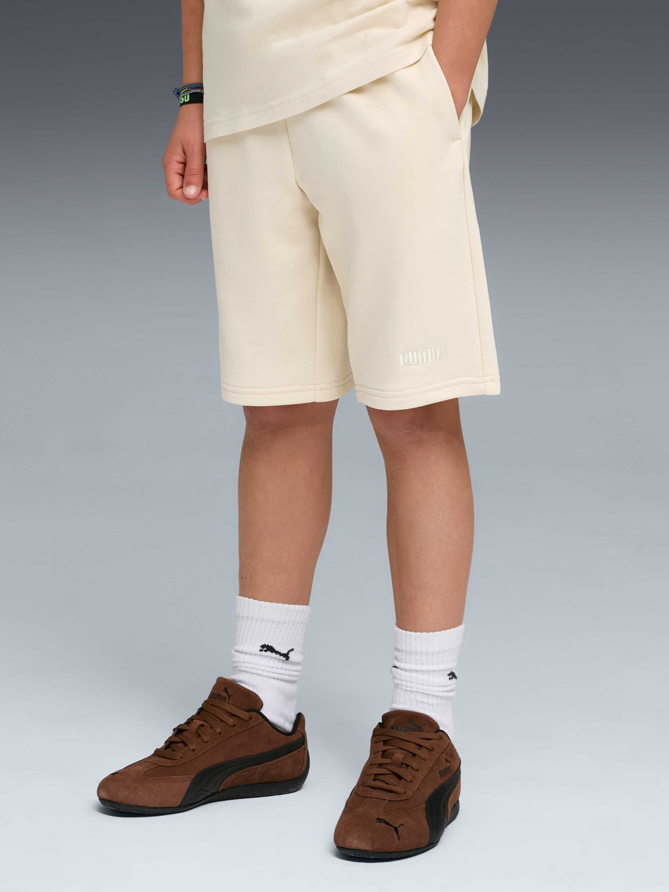 Дитячі шорти Essentials No.1 Logo Shorts Youth модель 692974 Фото