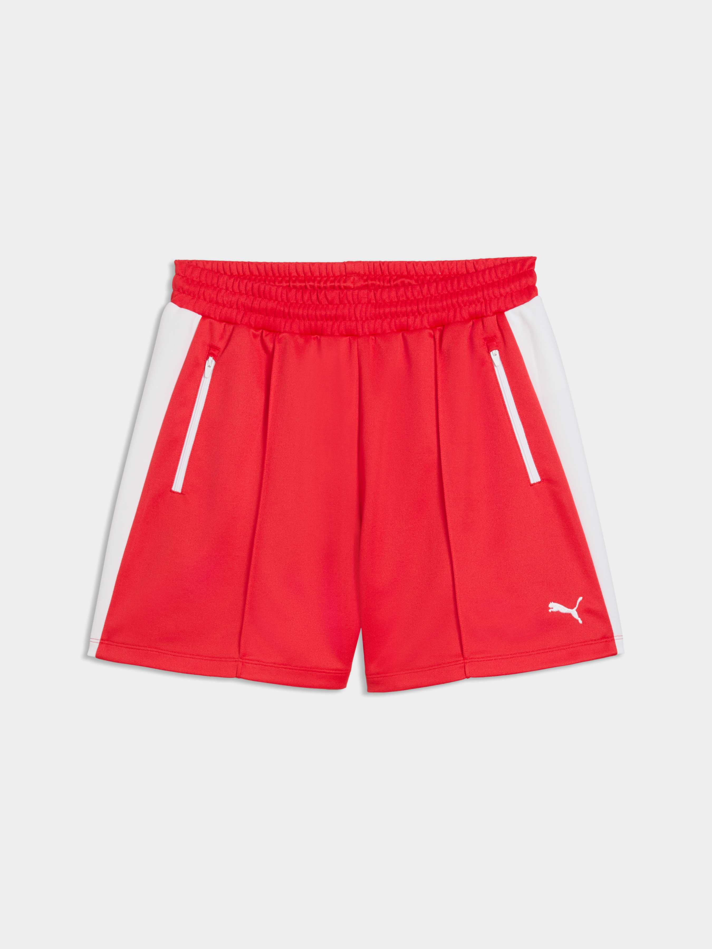 Жіночі Повсякденні шорти PUMA T7 Shorts (634620_11) колір червоний, матеріал комбінований верх