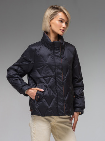 Демісезонна жіноча куртка ультралегка весна-осінь Viva Wear модель 88566 модель 88566-black Фото