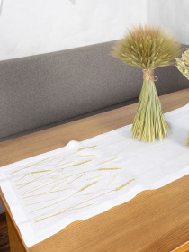 Доріжка "Пшеничне поле" біла р.1,40*0,40 Едельвіка модель 01-23/09 Фото