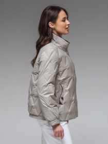 Демисезонная куртка VIVA WEAR модель 88566-milky Фото