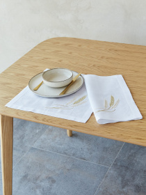 Серветка "Пшеничне поле" біла Едельвіка модель 362-22/09 Фото