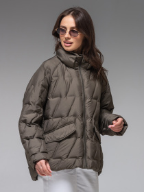 Демисезонная куртка VIVA WEAR модель 6535-olive Фото