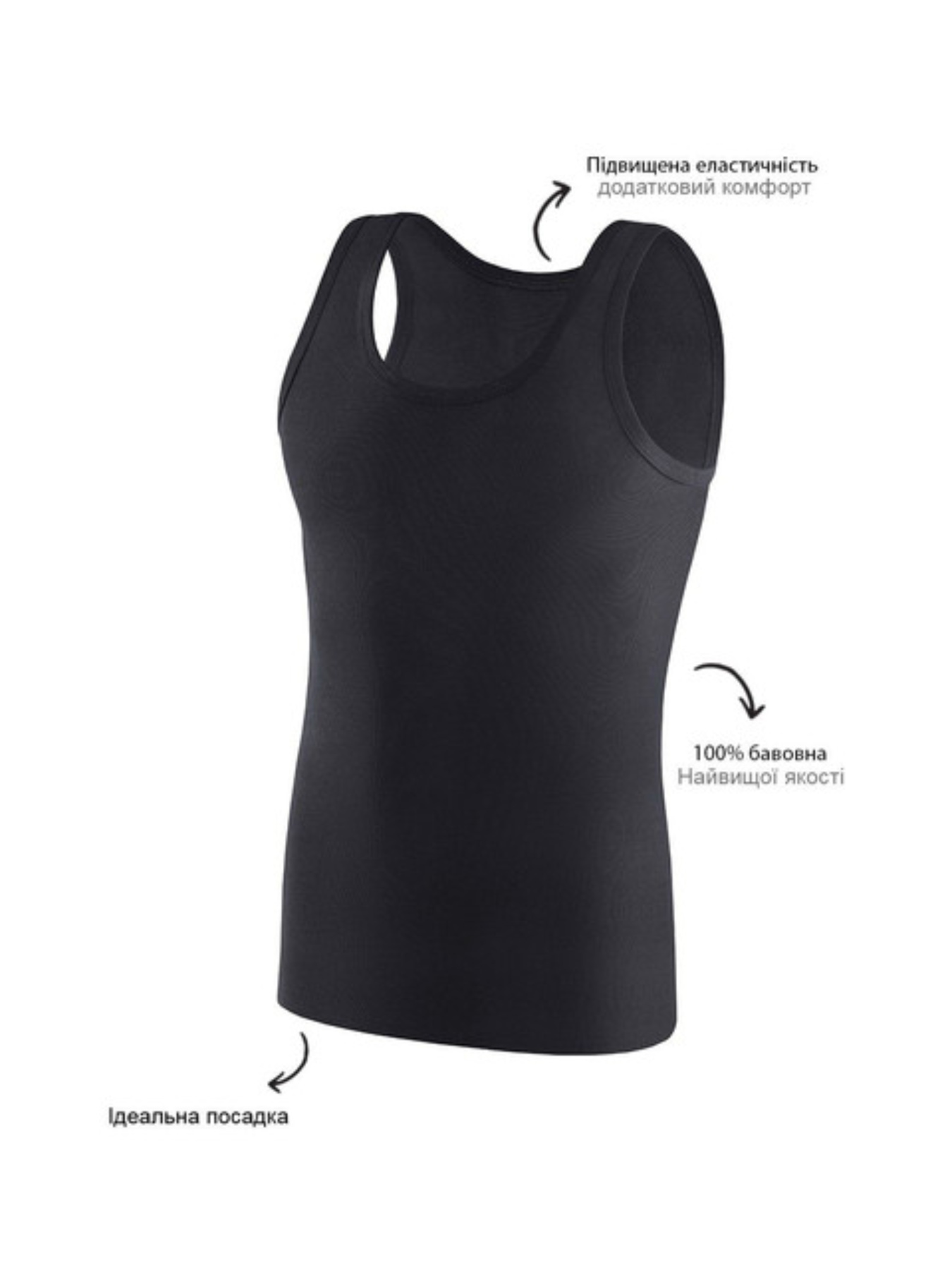 Набір майок (5 шт) модель UMB00BL Фото