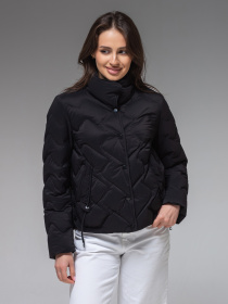 Демісезонна жіноча куртка ультралегка весна-осінь Viva Wear модель 9018 модель 9018-black Фото