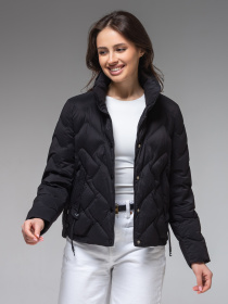 Демисезонная куртка VIVA WEAR модель 9018-black Фото