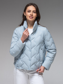 Демісезонна жіноча куртка ультралегка весна-осінь Viva Wear модель 9018 модель 9018-blue Фото