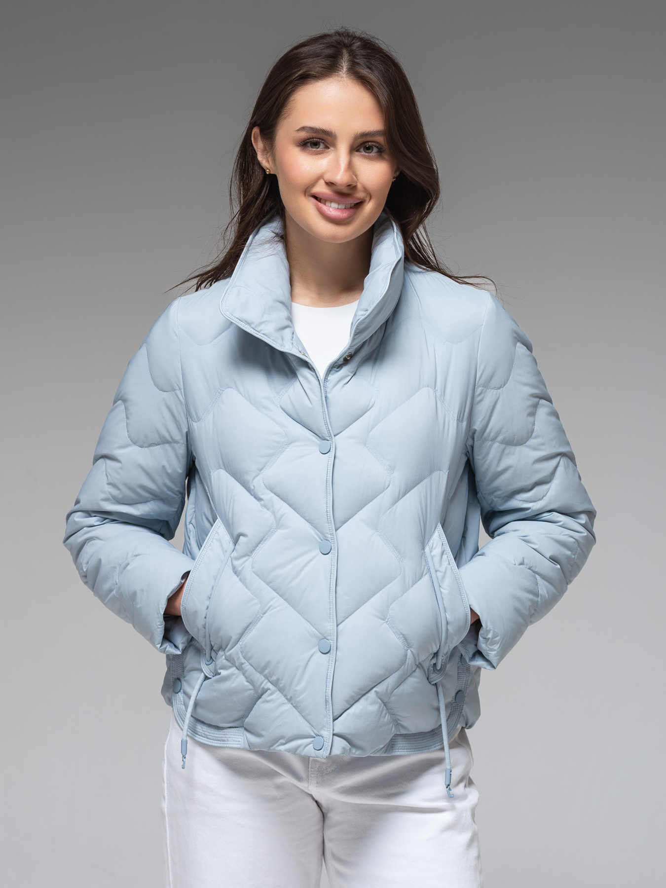 Демисезонная куртка VIVA WEAR модель 9018-blue Фото