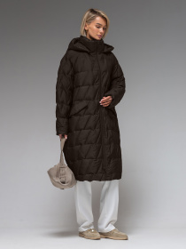 Демисезонная куртка VIVA WEAR модель 6536-chocolate Фото